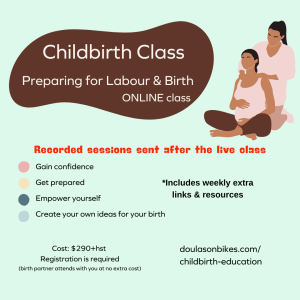 ONLINE Childbirth Preparation Class